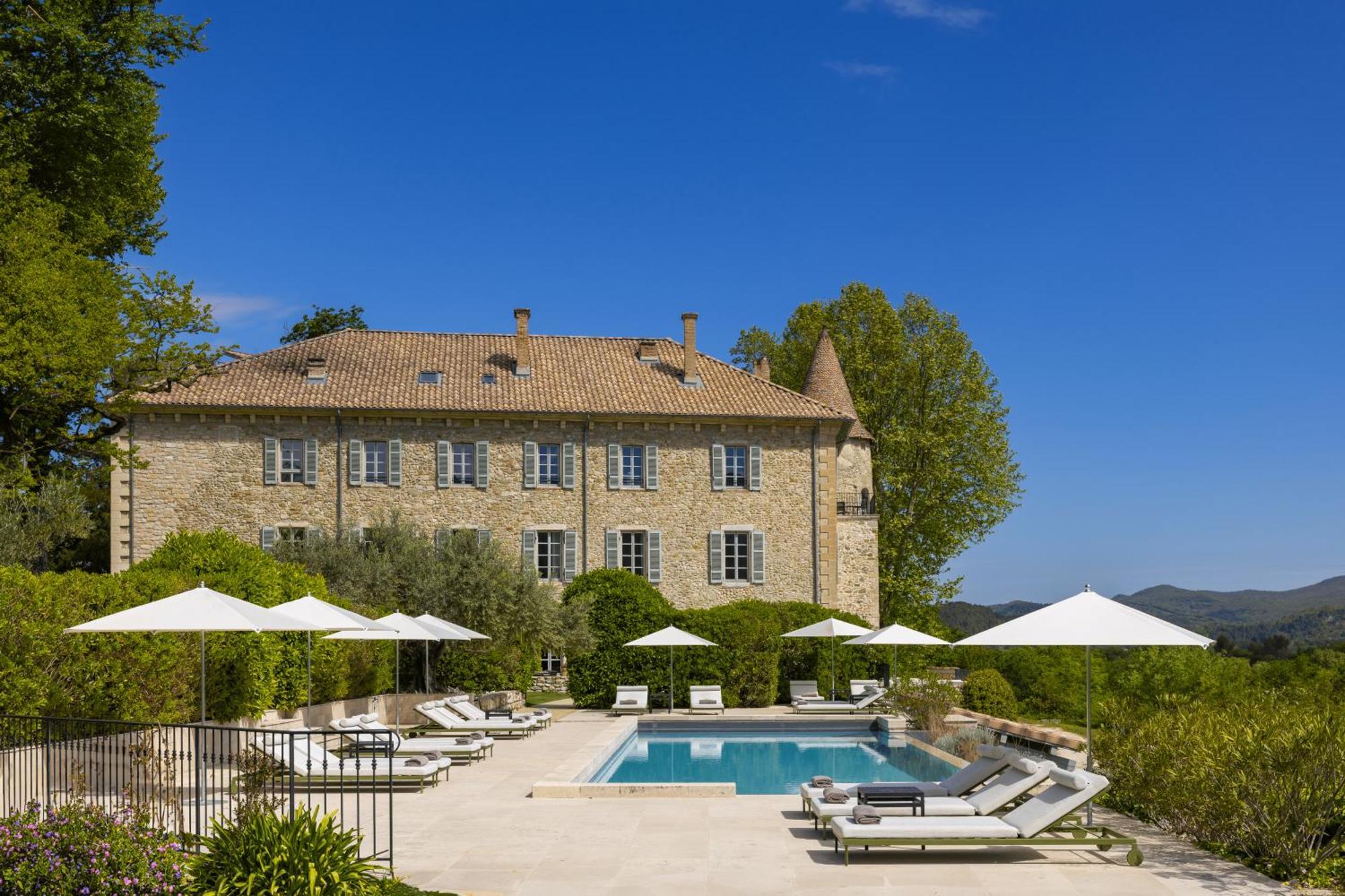 Château Les Oliviers de Salettes Charols Exterior foto